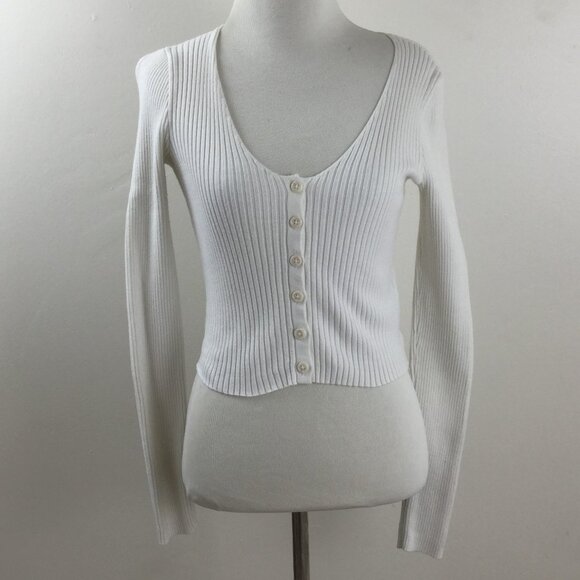 Set of TWO Brandy Melville Button Cardigans s - Picture 2 of 15